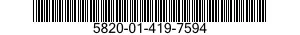 5820-01-419-7594 RADIO SET 5820014197594 014197594