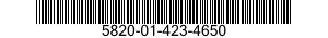 5820-01-423-4650 TELEVISION SET 5820014234650 014234650