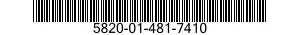 5820-01-481-7410 TRANSMITTING SET,RADIO 5820014817410 014817410