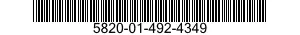 5820-01-492-4349 RECEIVER-TRANSMITTER,RADIO 5820014924349 014924349