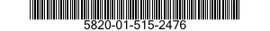 5820-01-515-2476 RECEIVER-TRANSMITTER,RADIO 5820015152476 015152476