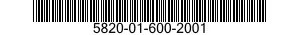 5820-01-600-2001 RADIO SET GROUP 5820016002001 016002001