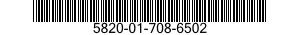 5820-01-708-6502 TRANSMITTING SET,TELEVISION 5820017086502 017086502