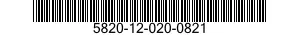 5820-12-020-0821 RADIO SET 5820120200821 120200821