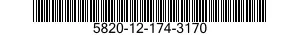 5820-12-174-3170 INDICATOR,OPERATIONAL CONTROL 5820121743170 121743170