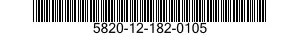 5820-12-182-0105 RECEIVER,RADIO 5820121820105 121820105