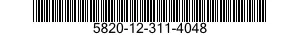 5820-12-311-4048 RECEIVER SUBASSEMBLY 5820123114048 123114048