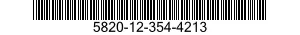 5820-12-354-4213 RADIO SET 5820123544213 123544213