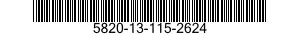 5820-13-115-2624 RECEIVER-TRANSMITTER SET,RADIO 5820131152624 131152624