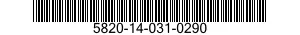 5820-14-031-0290  5820140310290 140310290