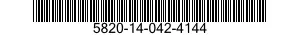 5820-14-042-4144 RECEIVING SET,PANORAMIC DATA 5820140424144 140424144