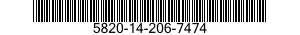 5820-14-206-7474  5820142067474 142067474