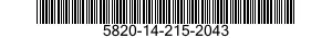 5820-14-215-2043  5820142152043 142152043
