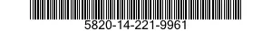 5820-14-221-9961  5820142219961 142219961