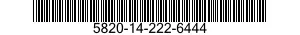 5820-14-222-6444  5820142226444 142226444