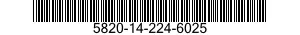 5820-14-224-6025  5820142246025 142246025