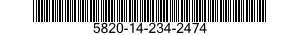 5820-14-234-2474  5820142342474 142342474