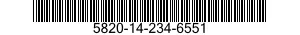 5820-14-234-6551  5820142346551 142346551