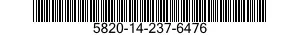5820-14-237-6476  5820142376476 142376476