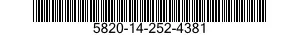 5820-14-252-4381  5820142524381 142524381