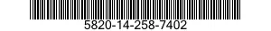 5820-14-258-7402  5820142587402 142587402
