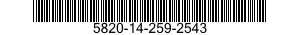 5820-14-259-2543  5820142592543 142592543