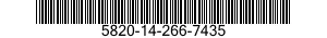 5820-14-266-7435  5820142667435 142667435