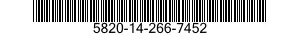 5820-14-266-7452  5820142667452 142667452
