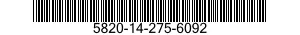 5820-14-275-6092  5820142756092 142756092