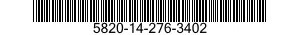 5820-14-276-3402  5820142763402 142763402