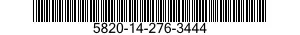 5820-14-276-3444  5820142763444 142763444