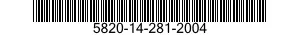 5820-14-281-2004  5820142812004 142812004