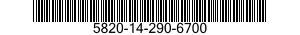 5820-14-290-6700  5820142906700 142906700