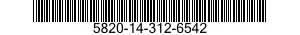 5820-14-312-6542  5820143126542 143126542