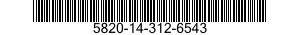 5820-14-312-6543  5820143126543 143126543