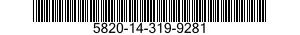 5820-14-319-9281  5820143199281 143199281