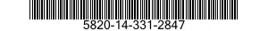 5820-14-331-2847  5820143312847 143312847