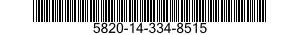 5820-14-334-8515  5820143348515 143348515