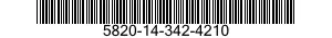 5820-14-342-4210  5820143424210 143424210