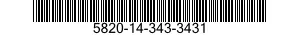5820-14-343-3431  5820143433431 143433431