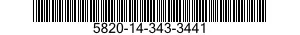 5820-14-343-3441  5820143433441 143433441