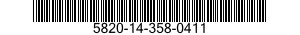 5820-14-358-0411 PANEL,MONITOR 5820143580411 143580411