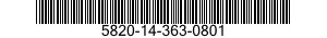 5820-14-363-0801  5820143630801 143630801