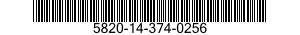 5820-14-374-0256 MONITOR,TELEVISION 5820143740256 143740256