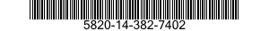 5820-14-382-7402  5820143827402 143827402