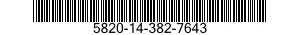 5820-14-382-7643  5820143827643 143827643
