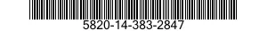 5820-14-383-2847  5820143832847 143832847