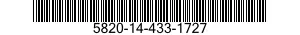 5820-14-433-1727 PLAQUE VERROU EQUIP 5820144331727 144331727