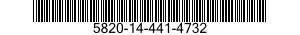 5820-14-441-4732 MONITOR,TELEVISION 5820144414732 144414732
