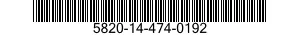 5820-14-474-0192 SUPPORT,RADIO RECEIVER 5820144740192 144740192